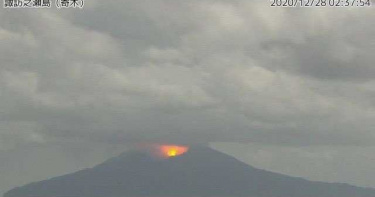 鹿兒島外海火山再度爆發 氣象廳警告:2公里內防範落石