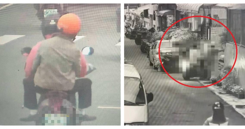 高雄女遭碎屍棄水溝又撈獲2袋屍塊，圖為林婦與張男進入住處。（圖／報系資料照）