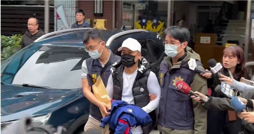 「四海幫堂主」小阿俊依《傷害罪》移送新北地檢署。（圖／翻攝畫面）