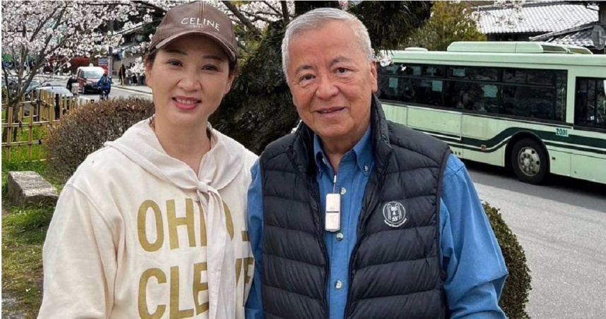 郁方和公公感情極佳。（圖／郁方提供）