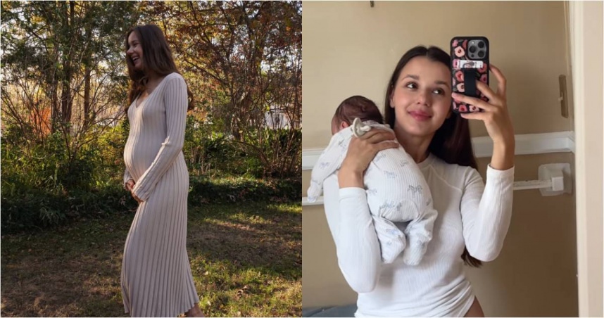 美國28歲媽媽娜塔莉亞‧塔里恩近日在網路上分享自己因為與人工智慧「ChatGPT」閒聊，竟意外救了自己與當時還未出世的寶寶一命的故事。（圖／翻攝IG／Natallia Tarrien）