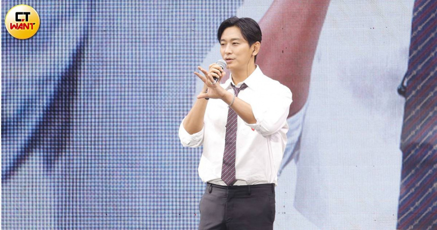 時隔6年，朱智勛再次來台舉辦見面會。（圖／林士傑攝）