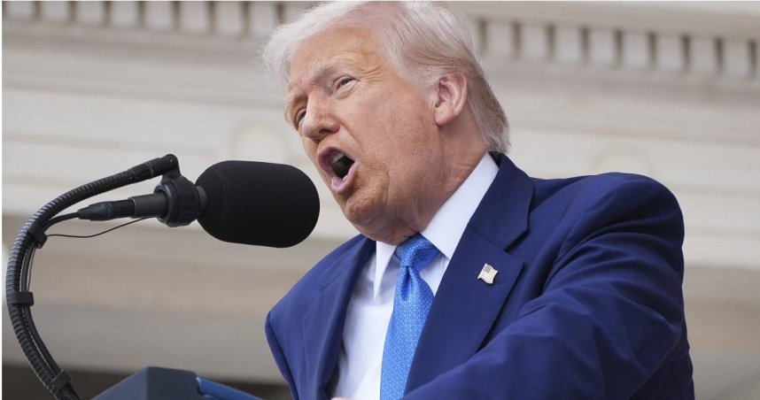 美國總統川普（Donald Trump）。（圖／達志／美聯社）