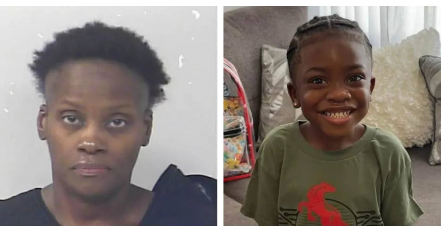 美國佛州一名女子供稱為驅邪悶死親生兒子，初步驗屍結果與供詞一致。（圖／翻攝自St. Lucie County Sheriff’s Office）