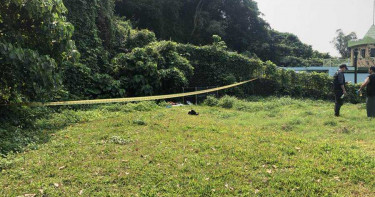 圓山舊兒童樂園驚傳男子陳屍草叢 警封鎖現場
