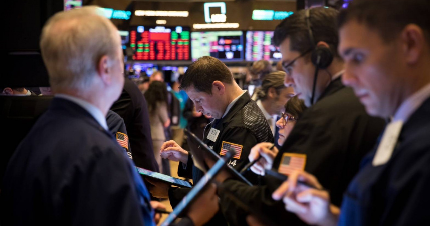 標普500指數盤中創下歷史新高，最終收低。（圖／新華社）