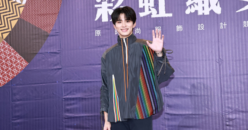 王品澔久違走秀，展演「原時尚運動風」入圍作品。（圖／南投縣政府提供）