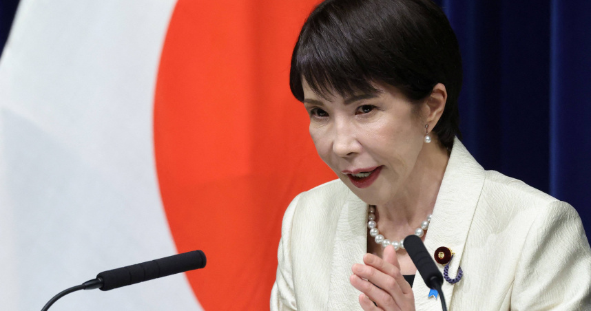 日本首相高市早苗。（圖／達志／路透社）