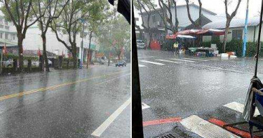 宜蘭「雨炸一整夜」 清境農場暴雨夾帶冰雹!果農:聽見德基水庫降雨的聲音