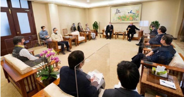 政院召開擴大防疫會議。（圖／行政院提供）