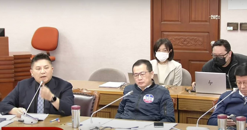 吳宗憲表示，今日司委會議程原本要審稅審法，卻突然變成「集遊現行犯」，這明明是滿滿的護航執政黨的議題，他認為很不妥，若早得知，絕對拒絕鍾佳濱的交換輪值召委請求。（圖／翻攝自國會頻道）