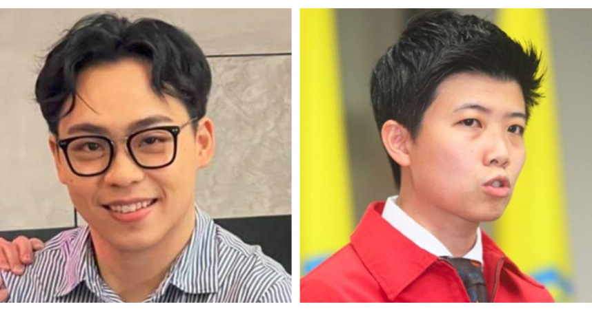 賀瓏(左)拿死刑雙標當哏開酸，引發苗博雅(右)不滿。（圖／報系資料照）