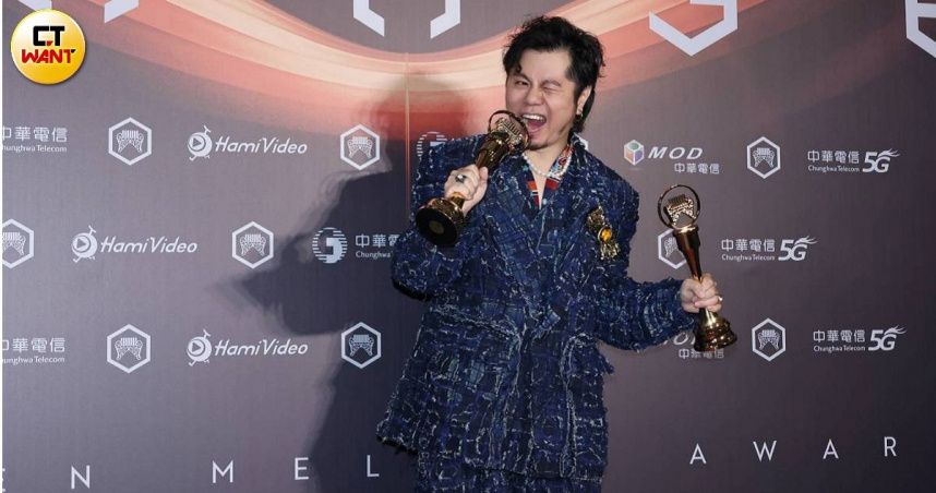 黃子軒拿下最佳客語歌手與最佳客語專輯兩項大獎。（圖／本刊攝影組）