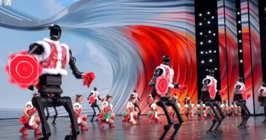 宇樹科技啟動首次公開發行股票並上市輔導備案。（圖／翻攝自央視YT）