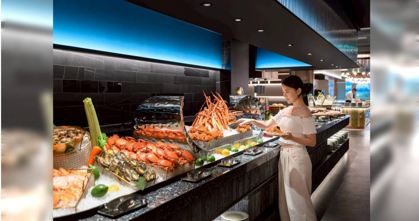 號稱「全台最難訂位Buffet」的島語將在8/22晚餐時段於高雄漢神百貨開出首間分店，一開放訂位便立即訂滿。（圖／漢來美食提供）