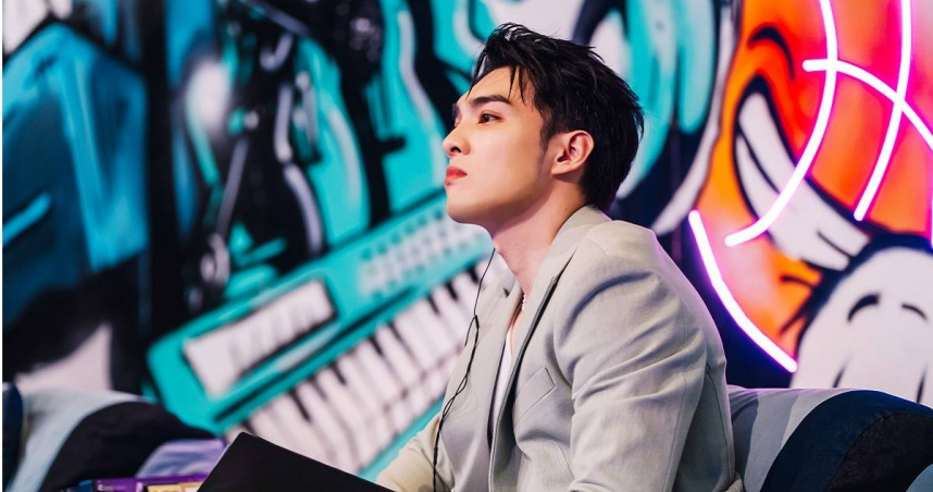 黃偉晉受邀《大學聲 Young Voice》新一集導師。（圖／踢帕娛樂提供）