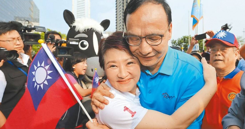 盧秀燕要等823罷免結束才明確表示對接任黨主席的看法，她與朱立倫的下一步，都備受藍白支持者關切（圖／報系資料照）