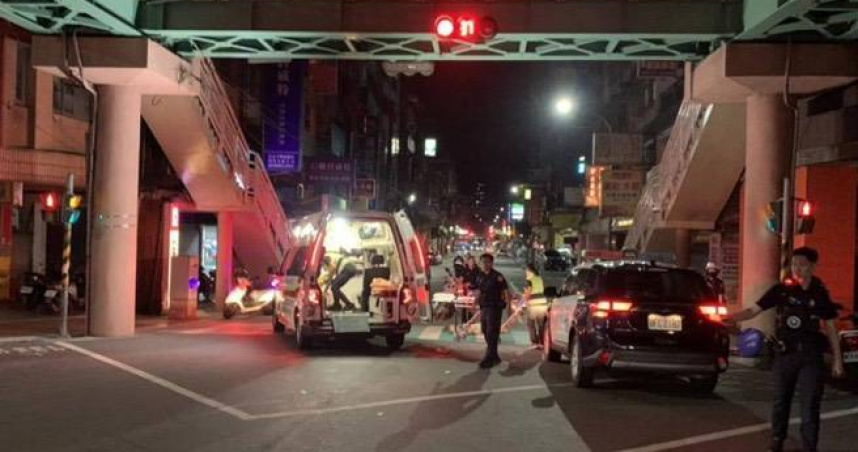 汐止前日發生死亡車禍，肇事駕駛棄車逃逸基隆落網。（圖／翻攝畫面）