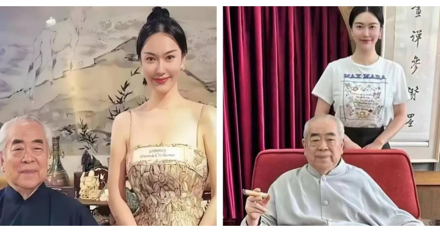 87歲書畫大師范曾宣布喜獲麟兒，聲明與女兒范曉蕙、繼子范仲達斷絕關係，不再往來。（圖／翻攝自微博）