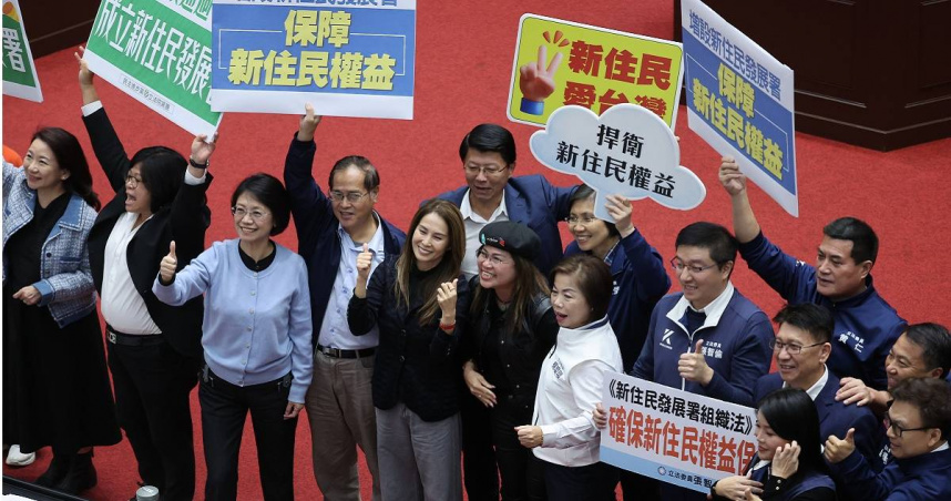 在2024年8月早就通過的《新住民基本法》行政院老是不定施行日，完整上路恐怕遙遙無期，立委李貞秀新會期會緊盯。（圖／報系資料照）