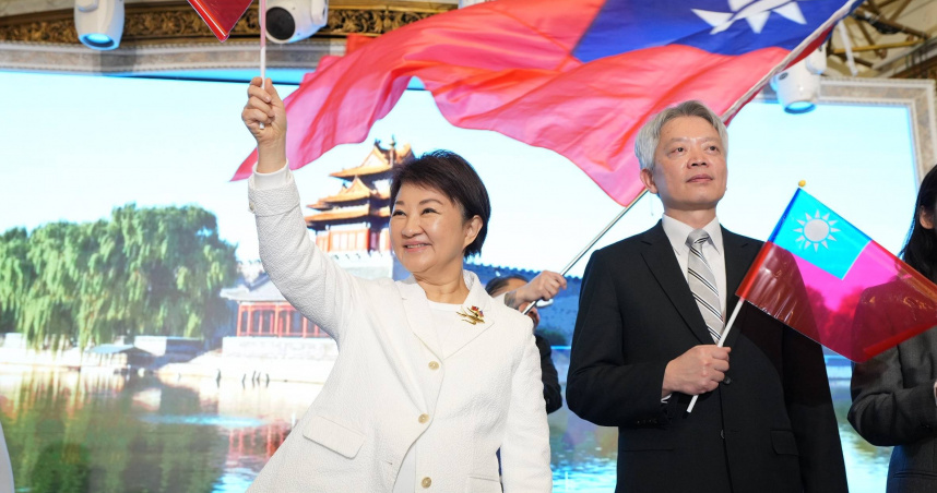 盧秀燕表示，「中華民國是我們的國，台灣是我們的家！」。（圖／取自台中市政府網站）