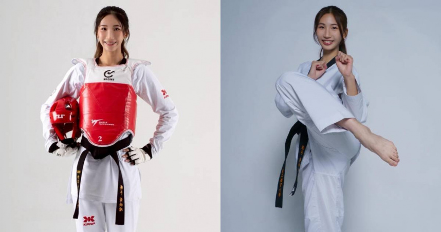 台灣跆拳道好手黃映瑄。（圖／翻攝自臉書）