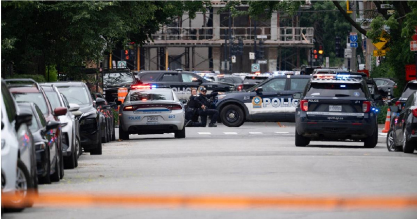 加拿大蒙特婁（Montreal）於當地時間22日中午發生槍擊事件，最終造成3人死亡。（圖／達志／美聯社）