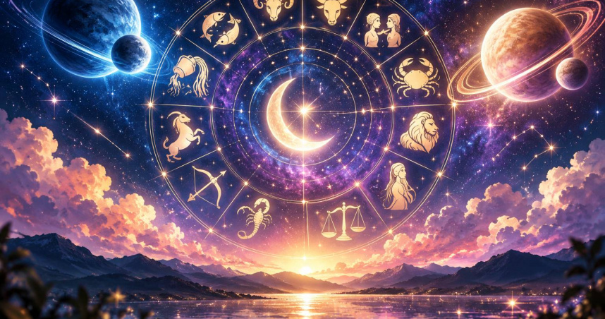 清水孟國際篠安老師公布11月首週12星座運勢，提醒民眾留意舊有感情與財務問題。（示意圖／AI生成）
