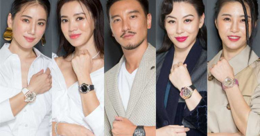 模範夫妻王陽明、蔡詩芸,炫愛放閃「錶」情意!眾星匯聚宇舶錶「融合的藝術」期間限定店