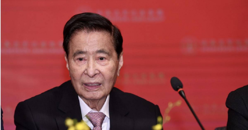 人稱「四叔」的香港地產大亨李兆基有「亞洲股神」與「香港巴菲特」之稱，是香港4大家族第一代創始人。（圖／中新社）