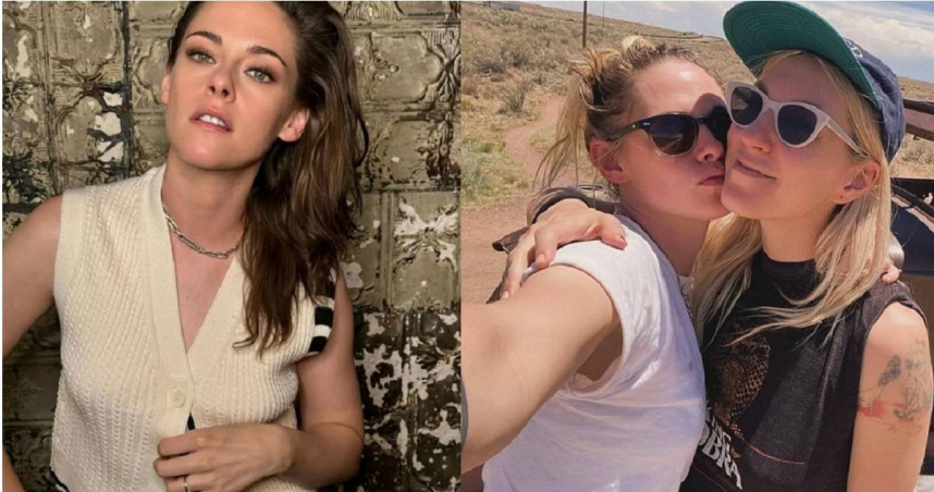 好萊塢35歲女星克莉絲汀史都華（Kristen Stewart）與美國女編劇狄倫邁耶（Dylan Meyer）交往多年，近日被爆出已經完成結婚登記。（圖／翻攝自Instagram／kristenstewartsu）