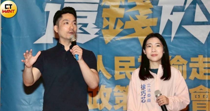 徐巧芯說，倒閣將會讓「關稅戰」因應有空窗期，恐將讓在野黨又成為執政黨攻擊的對象（圖／黃耀徵攝）