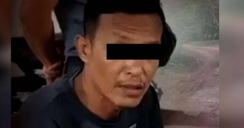 泰男性侵母親,在熟睡中被警方逮捕。(翻攝自ท่านเปา臉書)