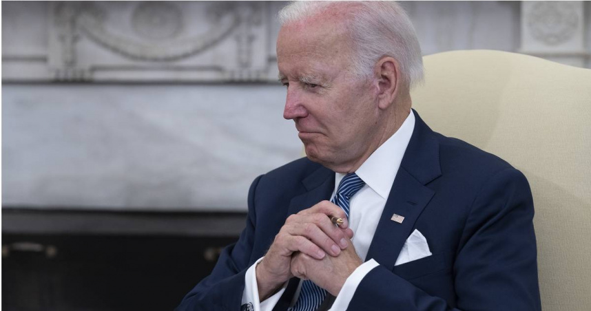前總統喬拜登(Joe Biden)驚傳罹患侵襲性攝護腺癌。(圖/達志/美聯社)