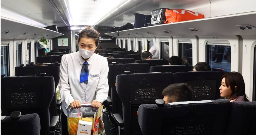 原PO檢舉高鐵亂坐對號座的人。（示意圖／報系資料照）