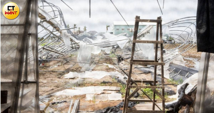 丹娜絲颱風（Typhoon Danas）造成嘉南平原災情不斷。（示意圖／黃威彬攝）