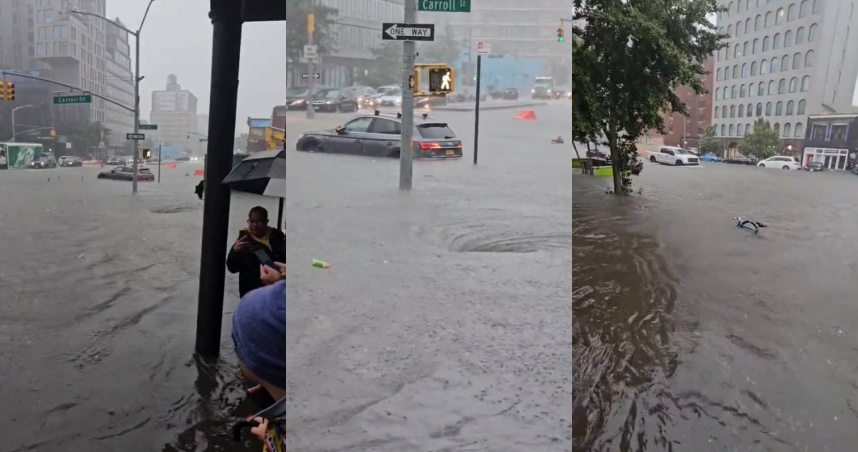 紐約現況。（圖／翻攝自社群網站X）