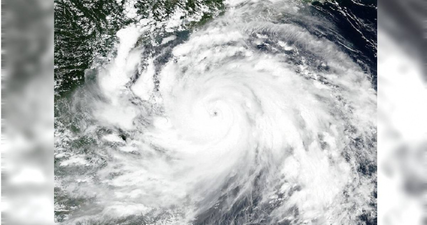 劍魚颱風來襲！（圖／翻攝自維基百科）