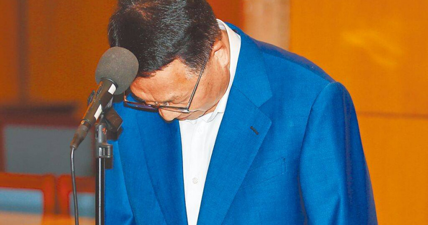 民進黨前立委陳歐珀，作風屢傳爭議，因捲入im.B案，出面鞠躬道歉。（圖／本報資料照片）