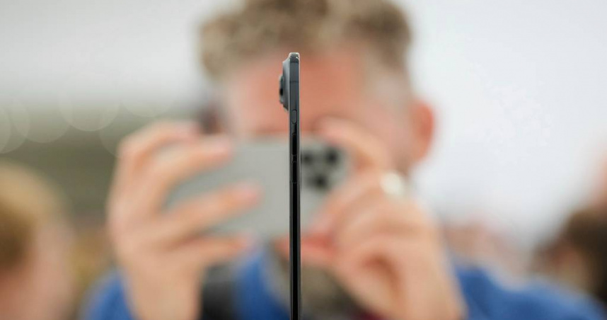 iPhone Air。（圖／達志／美聯社）