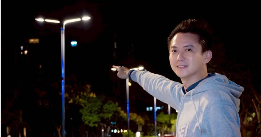 新竹縣竹北市長鄭朝方（圖）上任後非常關注夜間照明與行人安全。（圖／翻攝自竹北市公所媒體群組）