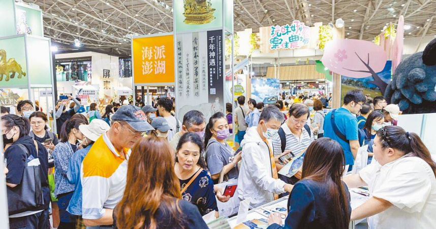 ITF台北國際旅展10日落幕，主辦單位台灣觀光協會指出，買氣較去年成長2成。（圖／翻攝畫面）