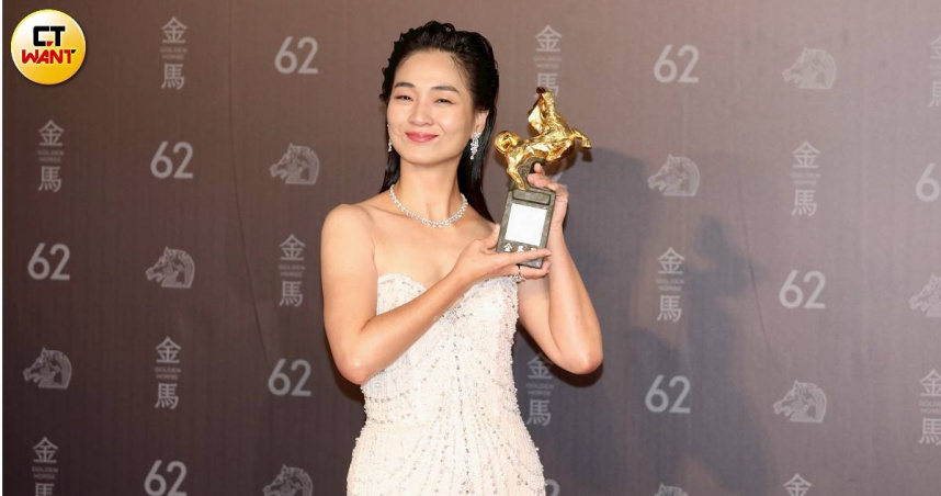 陳雪甄努力表演，得到最佳女配角獎。（圖／本刊攝影組）