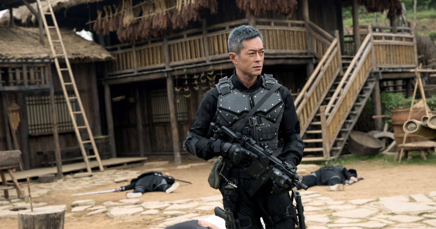 古天樂透露拍電影版《尋秦記》過程中有很多困難必須克服。（圖／華映提供）