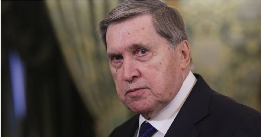 克里姆林宮外交政策顧問烏沙科夫（Yuri Ushakov）。（圖／達志／美聯社）