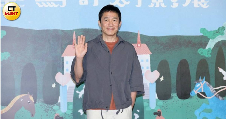 梁朝偉擔任金馬奇幻影展大師課講師。（圖/侯世駿攝）