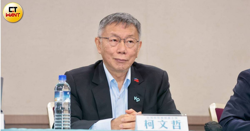 民眾黨創黨主席柯文哲（圖）被爆夜奔新光醫院關心員工之母病情。（圖／黃耀徵攝）