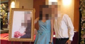 教授砍死連襟案，令音樂教室家長唏噓不已，圖為死者夫妻參加姐姐與兇嫌林詩淳婚禮留下合影。（圖／擷取死者臉書）