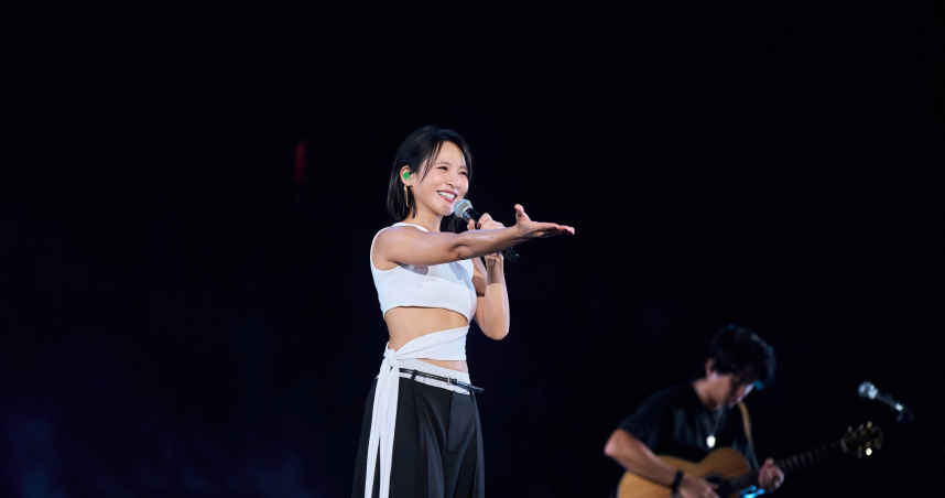 梁文音花蓮開唱零彩排　颱風攪局抱憾沒吃到自家火鍋