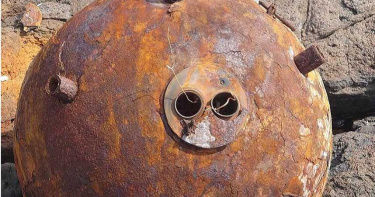 澎湖鋤頭嶼驚見魚雷未爆彈 國防部:二戰時期留下無爆炸疑慮